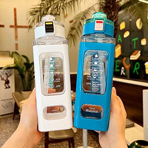 Kawaii Water Bottle Cute Water Bottles with Straw Portable Leakproof BPA-Free...