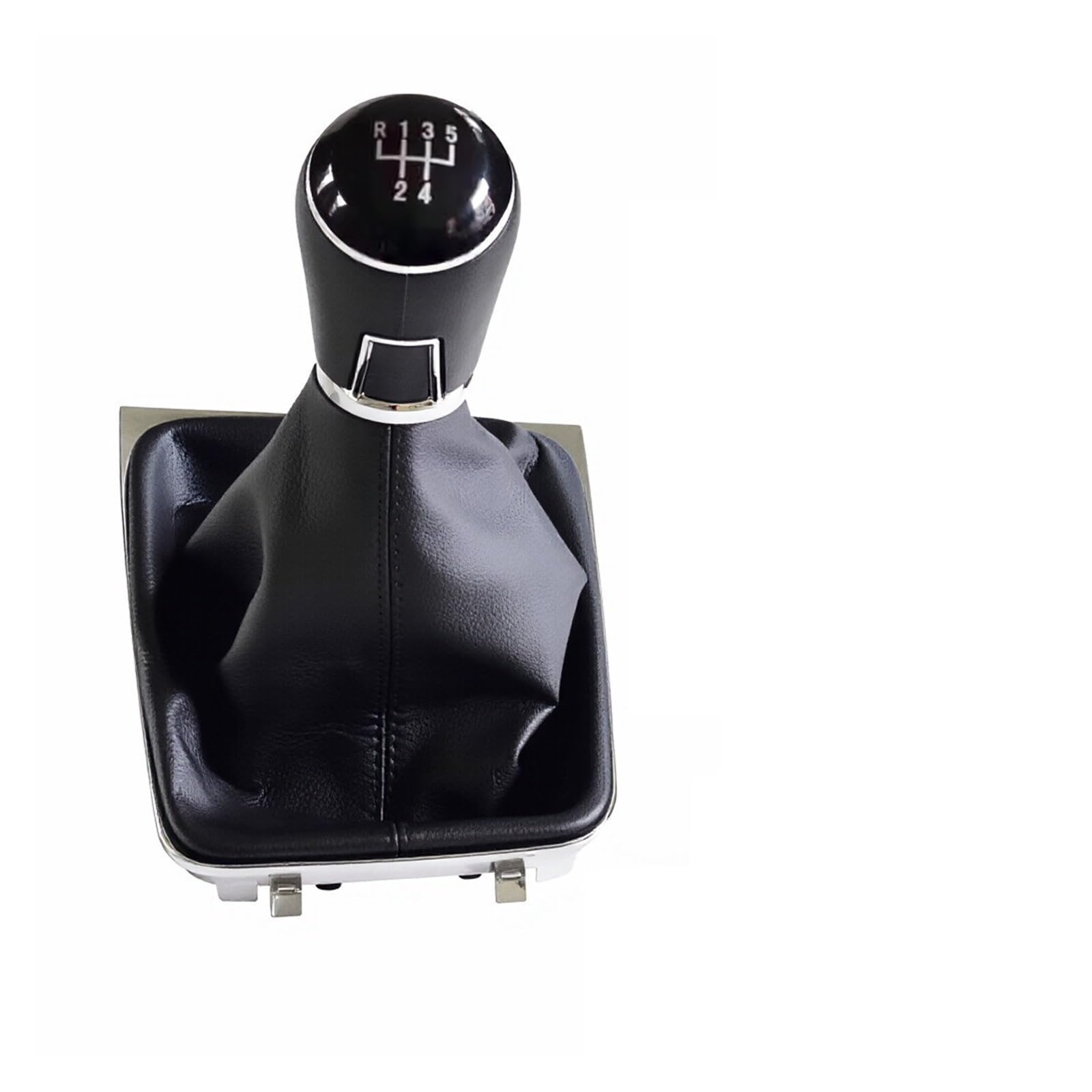 Srvsqtptvk 5 Speed Car Shift Knob For Golf 7 Mk7 For Gti For Gtd 2013-2018 Lhd Manual Gear Shift Knob Pu Gaiter Boot 5/6 Speed 12Mm(5 Speed)