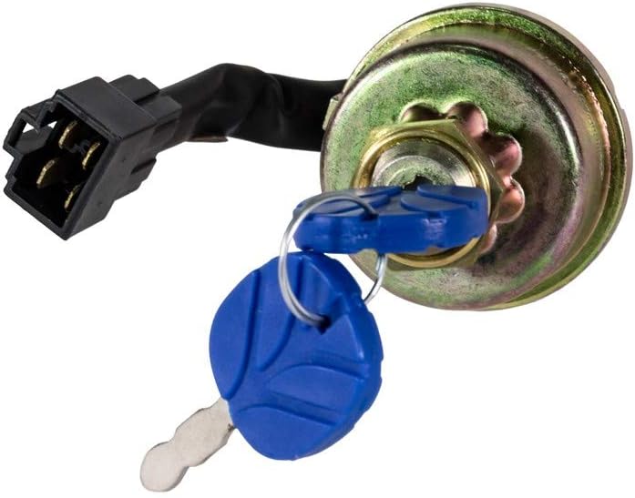 UNO MINDA IGN-7616A Ignition Starter Switch - New Model - with 2 Keys