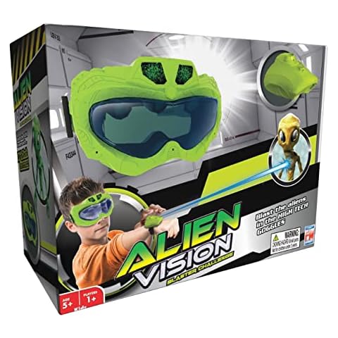 Fotorama Alien Vision Action Game New Version, Shoot Roaring Aliens, Wrist Blaster, Space Goggles, Indoor, Outdoor & Dark Play, Hand-Eye Coordination, Motor Skills, Fun Challenging Games for Kids Cover