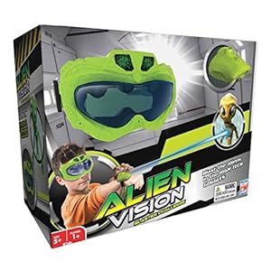 Fotorama Alien Vision Action Game New Version, Shoot Roaring Aliens, Wrist Blaster, Space Goggles, Indoor, Outdoor & Dark Play, Hand-Eye Coordination, Motor Skills, Fun Challenging Games for Kids