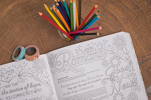 Inspire: Acts & Romans (Softcover): Coloring & Creative Journaling Through Acts & Romans