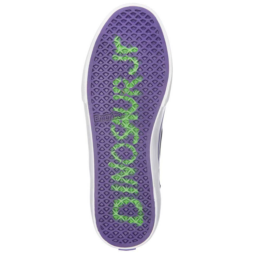 Emerica Wino G6 Slip-On X Dinosaur Jr Black/Purple 9 D (M)