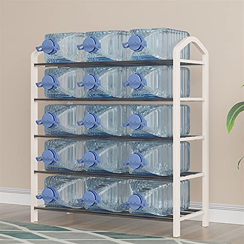 Aecbuy Shoe Shelf Storage Organizer Shoe Rack Simple Trending 3-Tier Stackable Shoe Rack Expandable&Adjustable Shoe Organizer Storage Shelf White Black Premium Shoe Organizer (Color : Black) #TOP5