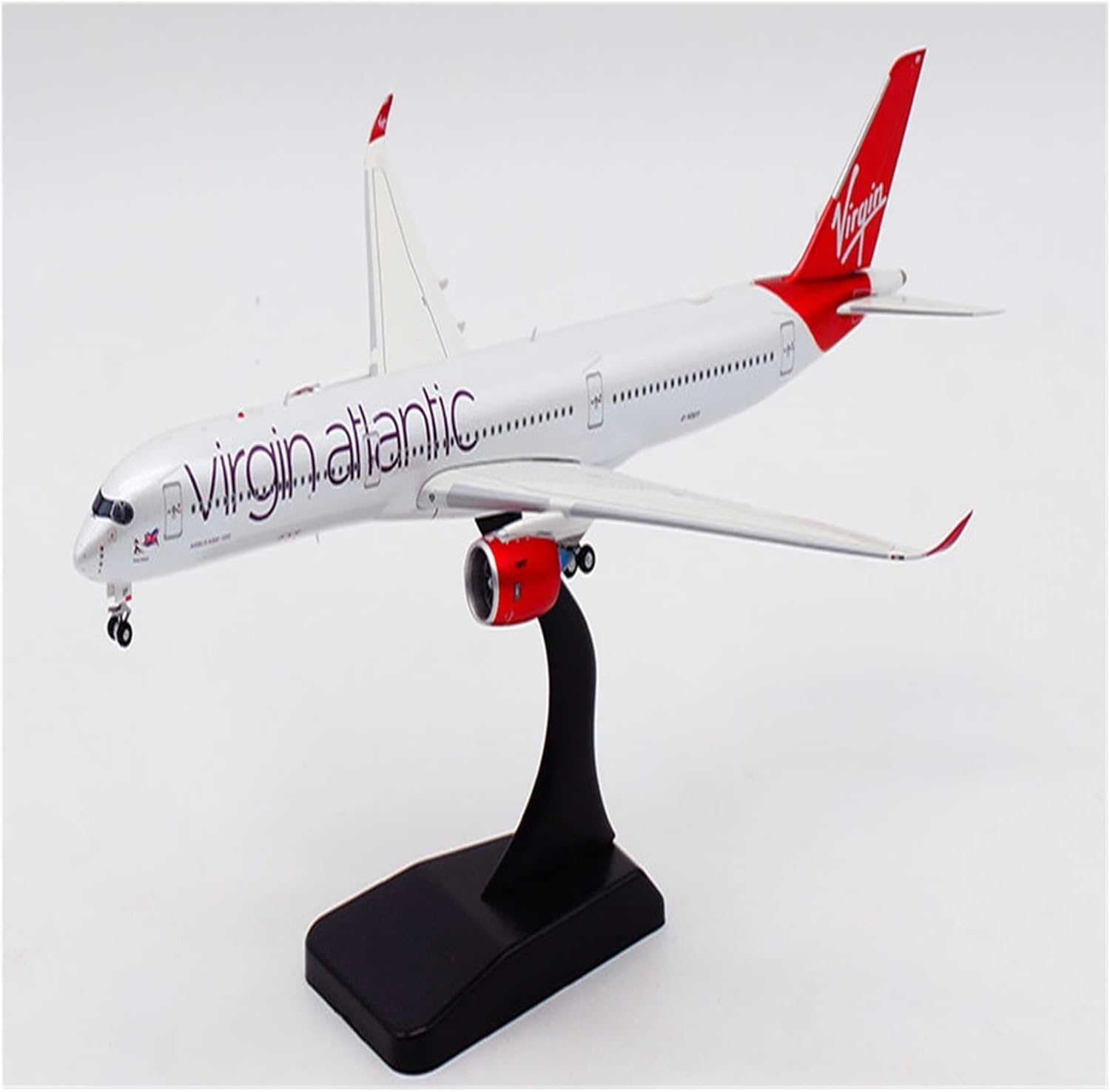 1 400 Fit for Atlantic Airbus A350-1000 G-VDO Die Cast Alloy Aircraft Decoration Collection Hobby Playgame Kit