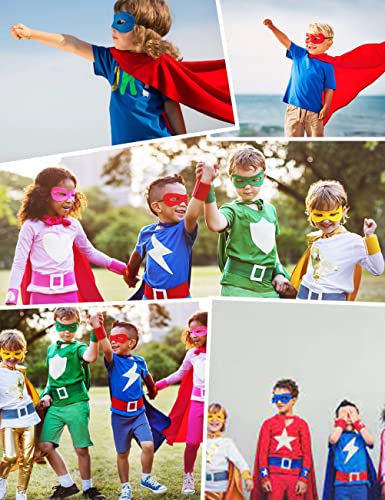 Cute Black Super Hero Eye Masks For Little Boys Kids Party Cosplay Halloween Accessory Orange #TOP1