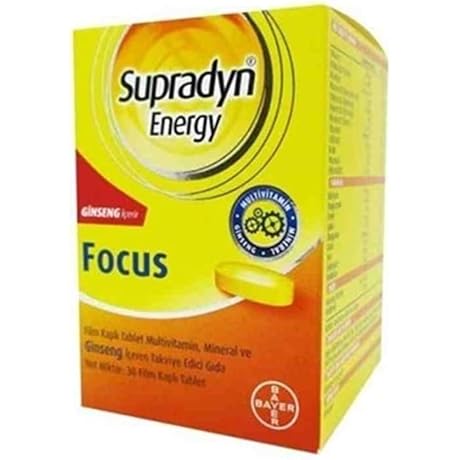Bayrn Supradyn Energy Focus: Vitamins, Ginseng, Minerals for Energy