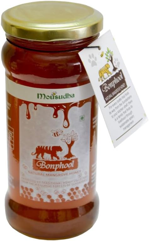 Mousudha Sundarban Natural Mangrove Honey 490 Gram | Honey Delight for Your Everyday Pleasure