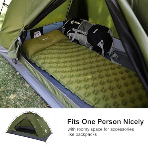 Night Cat Camping Tent for 1 Person Waterproof Backpacking Tent Easy Setup Lightweight for Hiking Backyard - Image 4