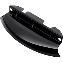 Benlari Wind Deflector Lower Triple Tree Compatible with Harley Touring Street Glide Road Glide Electra Glide Road King FLH/T FLHX 2014-2023, Gloss Black