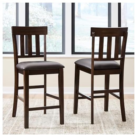 Ashley Haddigan Upholstered Barstool Set
