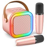 Mini Karaoke Machine for Kids Adults, 2026 TOP Personal...
