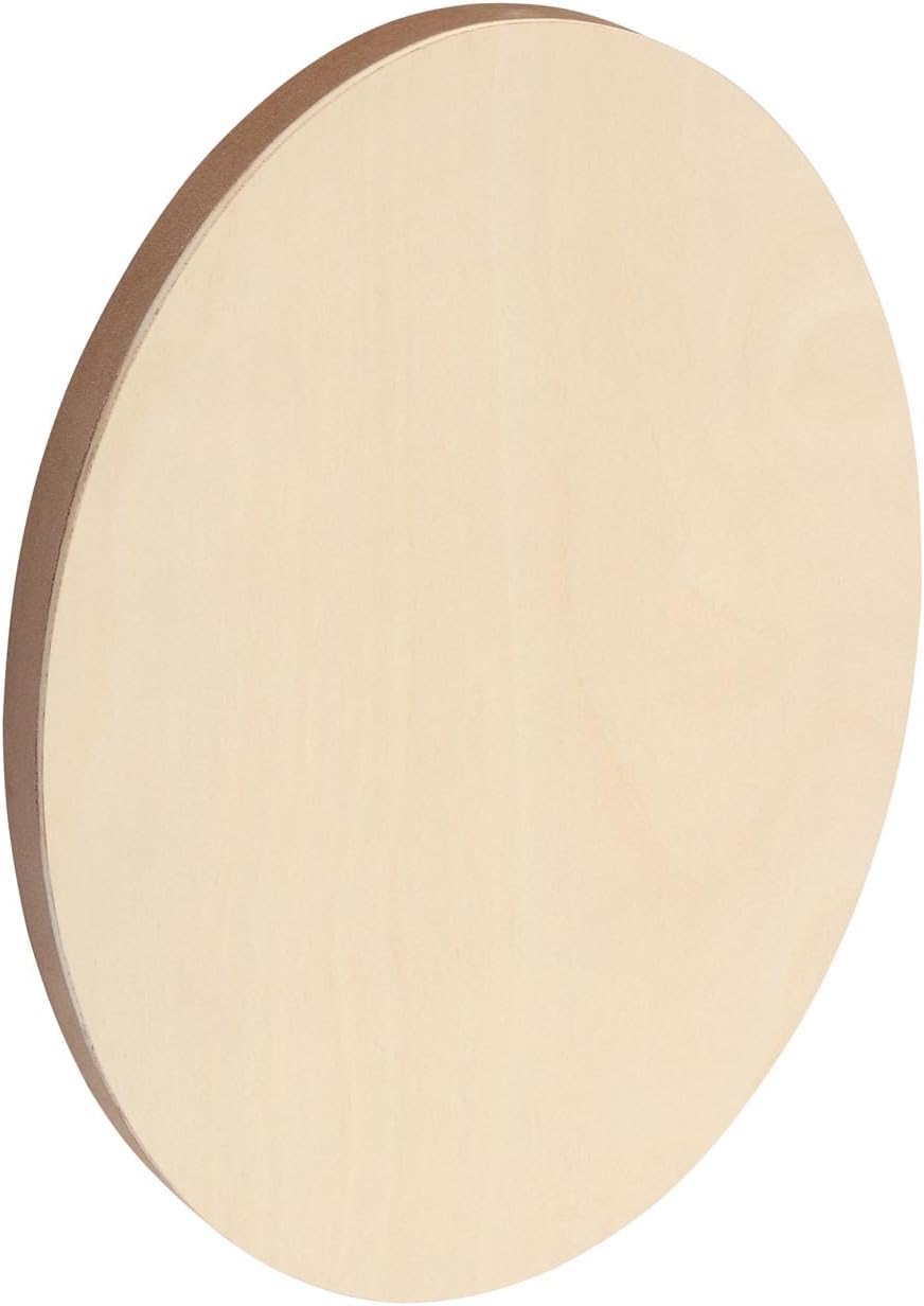 Da Vinci Pro Birch Wood Oval Panel 3/4" Deep – 11x14 - Fine Textured, Warp Resistant, Lightweight & Rigid Oblong Panel – Perfect for Mounting Sanded Pastel or Watercolor Paper, Linen or Canvas