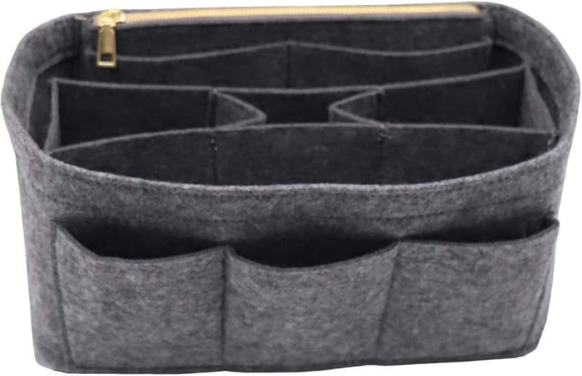 LEXSION Felt Purse Insert Bag Organizer Bag In Bag For Handbag Purse Organizer Fits Speedy Neverfull