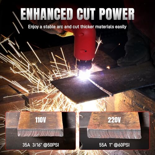 Image of ANDELI [ Non-HF] Plasma Cutter 55A，4-in-1 Pilot Arc，1 in Max Cut