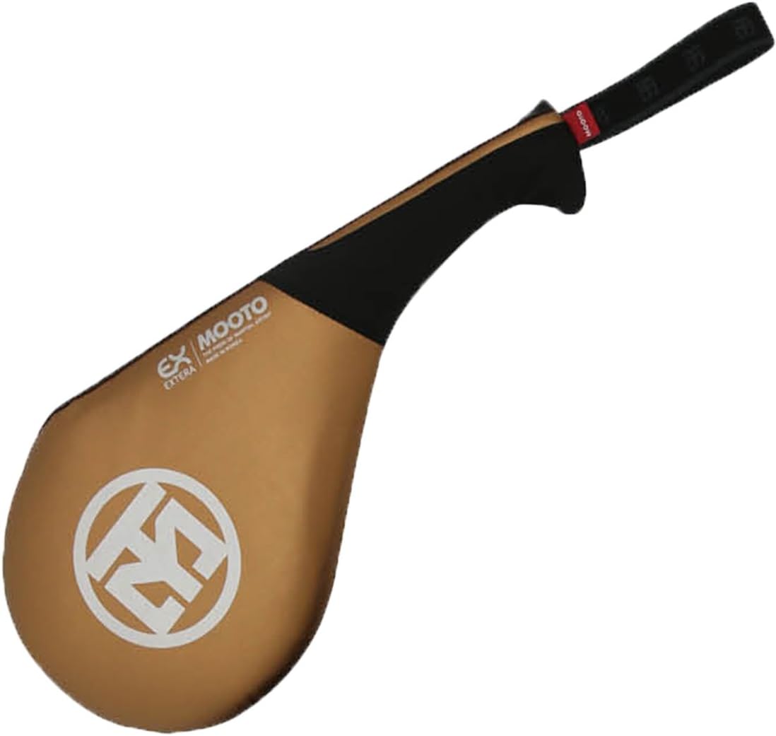 MOOTO Extera Season2 Single Mitt Kick Target Pad Taekwondo Karate TKD Kickboxing Gold/White/Black (Gold)