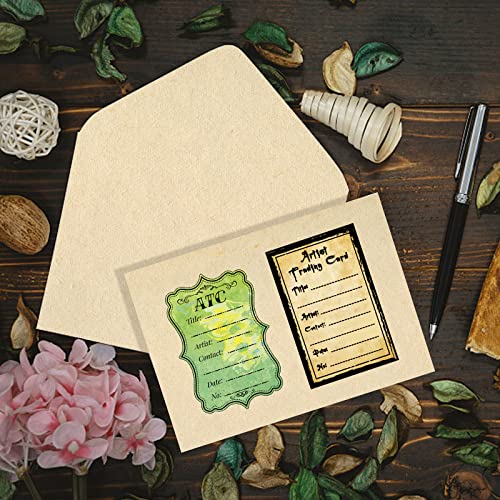 Globleland Atc Frames Silicone Clear Stamp Artist Trading Card Transparent Silicone Stamp Note Rubber Stamp For Scrapbook Journal Card Making #TOP2