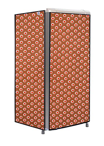 Nitasha waterproof and dustproof fridge cover Whirlpool 200L Vitamagic Pro 3 Star Single Door Refrigerator (Auto-Defrost Technology, Alpha Steel (Design NO:- NIT27)