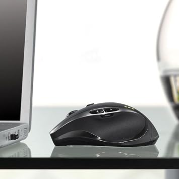 Logitech Wireless Performance Combo MX800 ، لوحة مفاتيح بإضاءة خلفية ، ماوس USB لاسلكي للكمبيوتر الشخصي