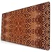Produktbild Vintage Lacy Persian Arabic Pattern from Ottoman Empire Palace Carpet Style Art Large Gaming Desk Mat Long Non-Slip Rubber Stitched Edges Mice Pads 15.8x29.5 in