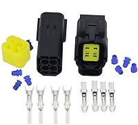 Vista 1 de 5 Sets/Kit 4 Pin 0.071 in Serie Conector DJ70416Y-1.8-11/21 Impermeable Cable Eléctrico Conector del sensor de oxígeno Conector conector