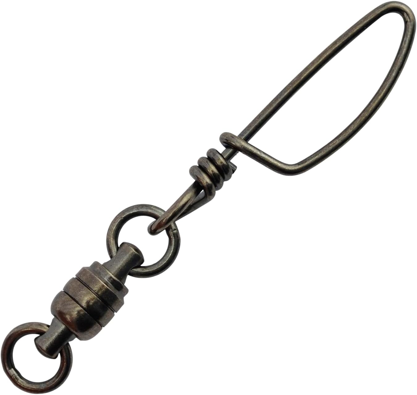 American Fishing Wire Stainless Steel Ball Bearing Snap Swivels with Double Welded Rings