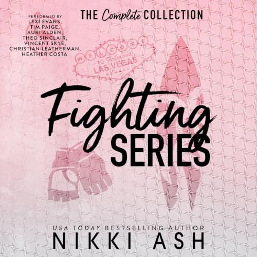 Diseño de la portada del título Fighting Series: The Complete Collection (Books 1-4)