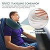 2024 New Memory Foam Travel Neck Pillow For Airplanesultimate Comfort And Support Ideal For Airplane And Car Travel Compact Convenient And Versatile Airplane Sleeping Pillow