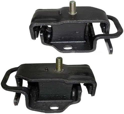 Compatible with 1991-1994 Isuzu Pickup 3.1L 2.6L Front Right + Left Motor Mount Set 2PC : A6879, A6868, EM9141, EM9140 - K0066