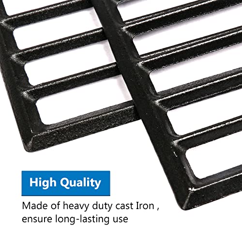 Utheer Grill Grates fit Oklahoma Joe's Longhorn Comb Charcoal/Gas Smoke 12201767,14201767, Oklahoma Joe's Longhorn 18202083,16202046,15202029, for Grill Or Smoker Sides, Heavy Duty Cast Iron, 2 Pcs - Image 3