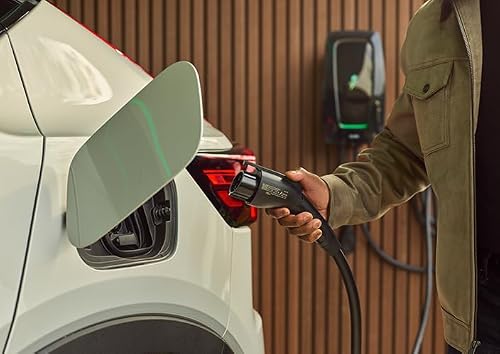 Electrify America Electric Vehicle (EV) Charger, Level 2, WiFi Enabled, 16 to 40 Amp, 240V, UL Listed, Energy Star, Indoor/Outdoor, 24-Foot Cable, NEMA 14-50 Plug, Remote Access, App Control - Thumbnail 5