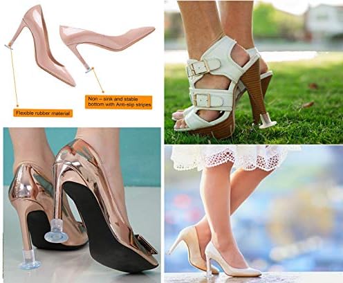 Housoutil Lot de 3 paires de protège-orteils pointus en métal pour chaussures à talons hauts