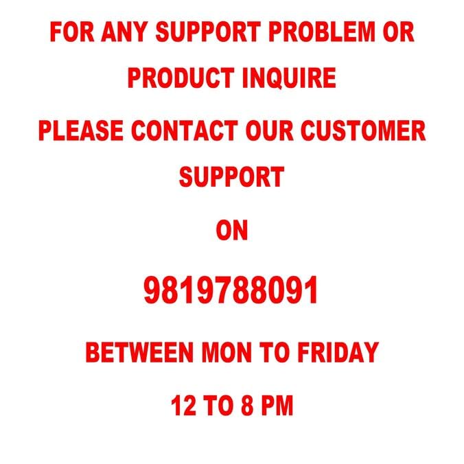 Customer support contact information for Dkian, showing phone number 9819788091 and operating hours Monday to Friday, 12 PM to 8 PM.