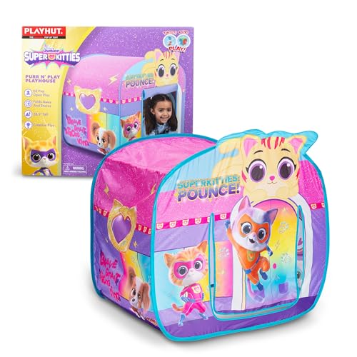 Playhut Playhouse - Super Kitties Purr N' Play