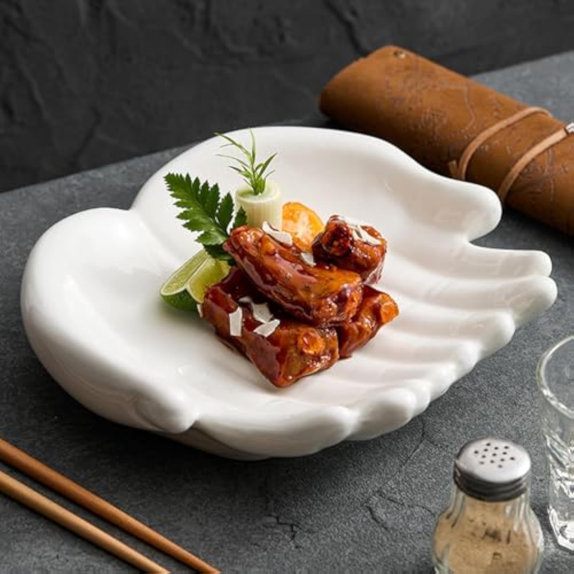 Jewelry Dish Salmon Plate Accessories for Home Decor
