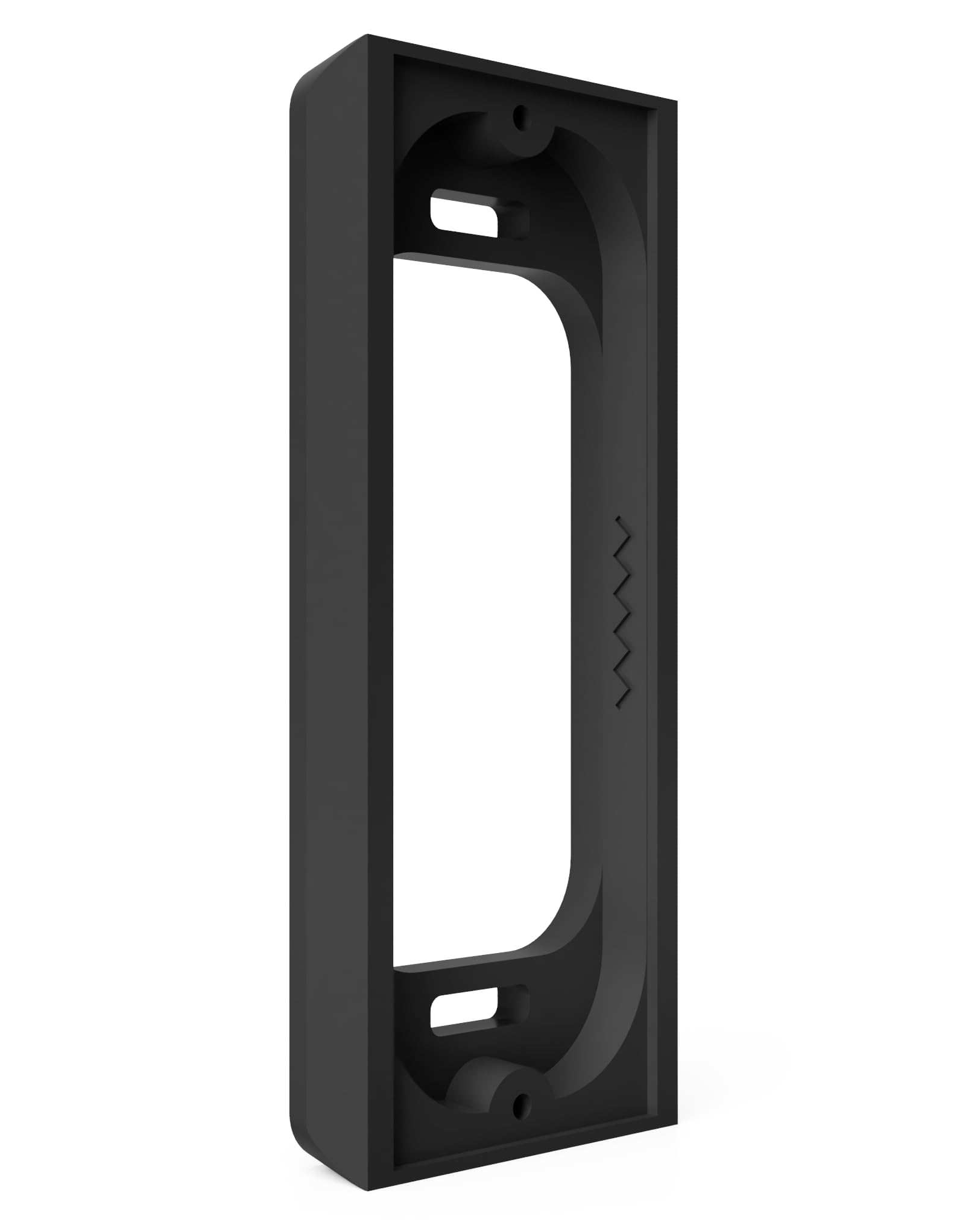 Genuine 0.5-inch Spacer for Ring Wired Doorbell Plus (Formerly Ring PRO Video Doorbell) - Premium Ring Doorbell Mount - Black