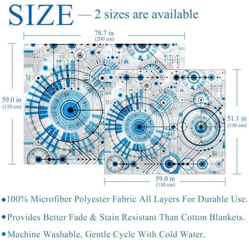 Couverture douce anti-froid en microfibre légère lit et sofa - 4
