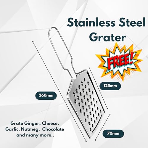 Image of Stainless Steel Chopping Board 37x25 cm| Large Rust-Free Metal Cutting Board for Kitchen |Smooth Edge Steel Vegetable Meat Fish Fruit Cutter Board |Hygienic Heavy-Duty Easy to Clean Surface