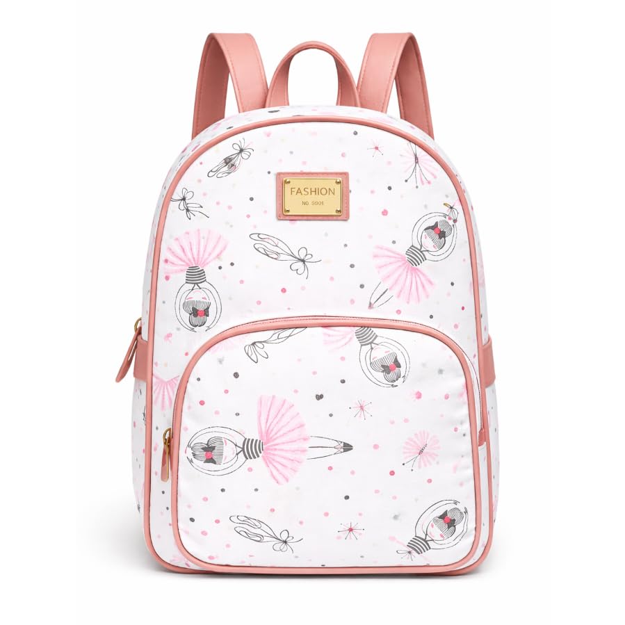 Mochila Maternidade Infantil Unicórnio Estampada Leve Para Escola Creche Passeio(BAILARINA)