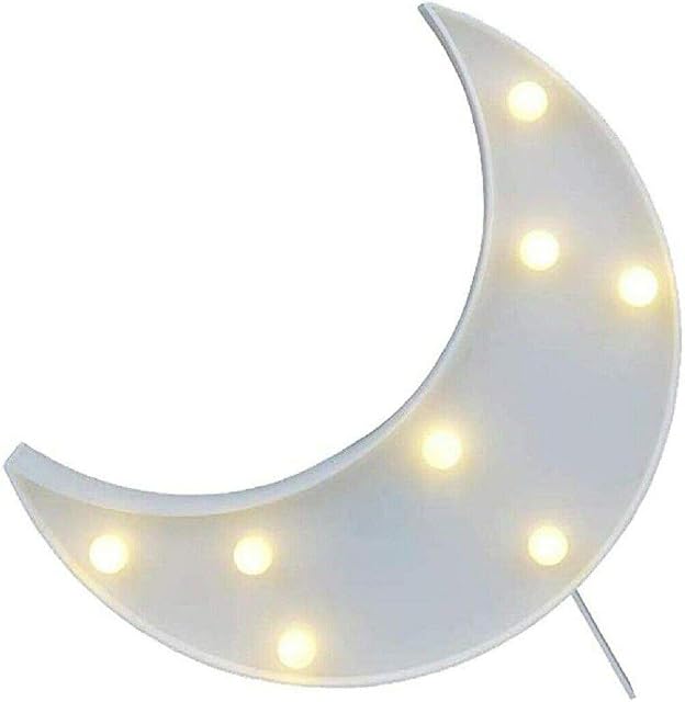 Cute 3D Star Moon Cloud LED Night Light Wall Lamp Baby Kids Bedroom Decor Gifts Light up Lights Standing Hanging Lamp Wedding Birthday Party Bar Wall Decoration Light
