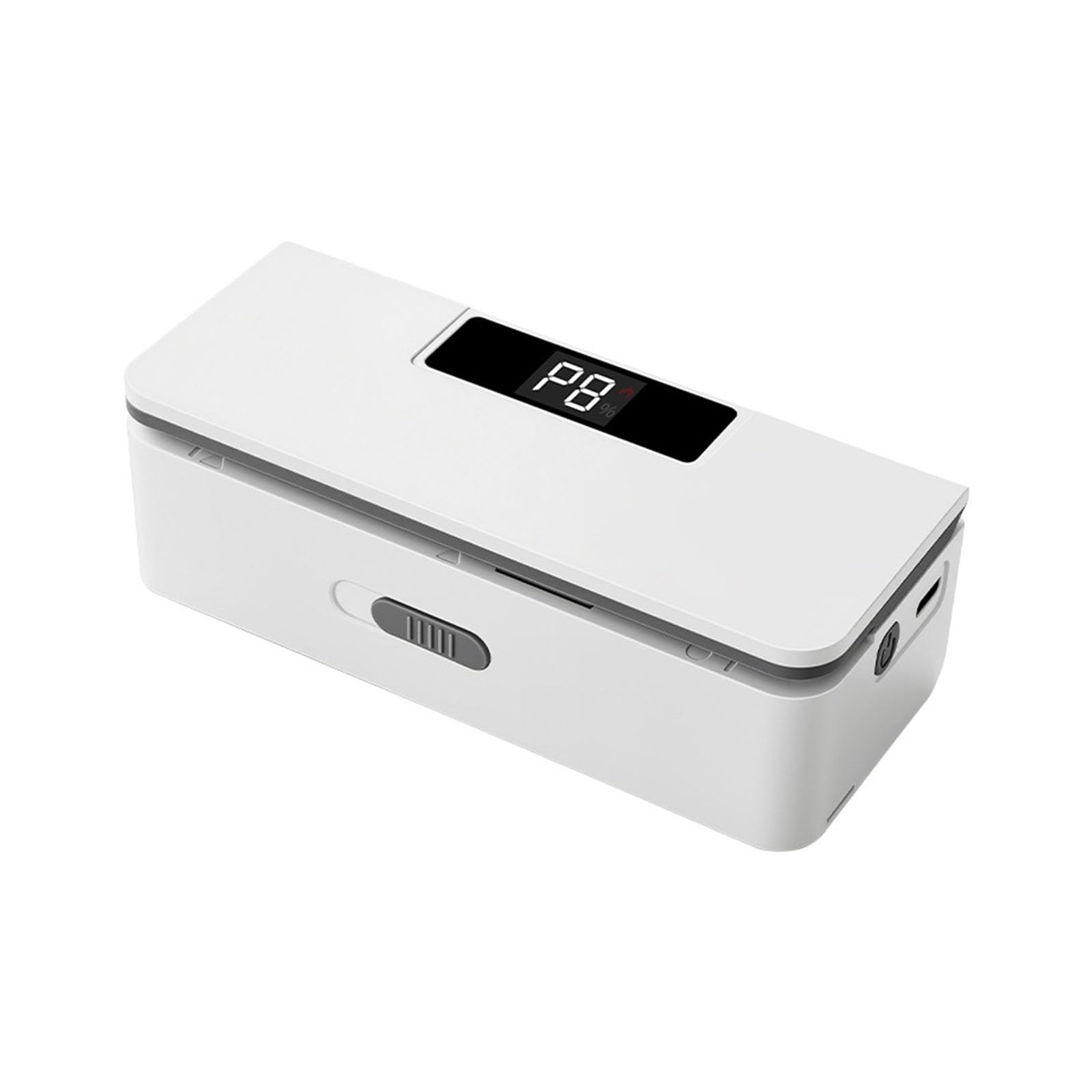 CUNZJIA Rechargeable Small Sealer for Food Storage with Adjustable Temperature and Digital Display Portable Handheld Vacuum Seal