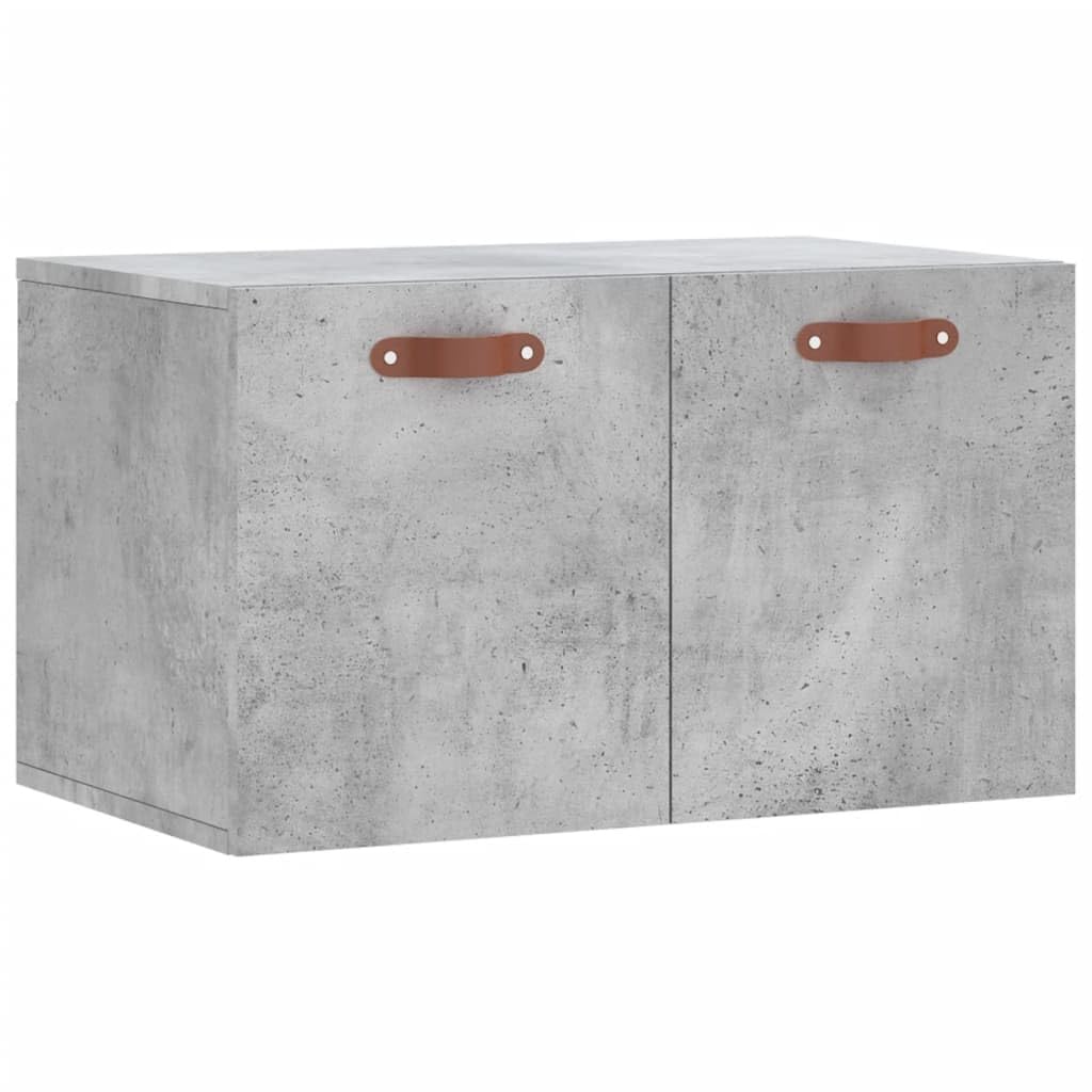 Szafka ścienna szary beton 60 x 36,5 x 35 cm drewno wielowarstwowe