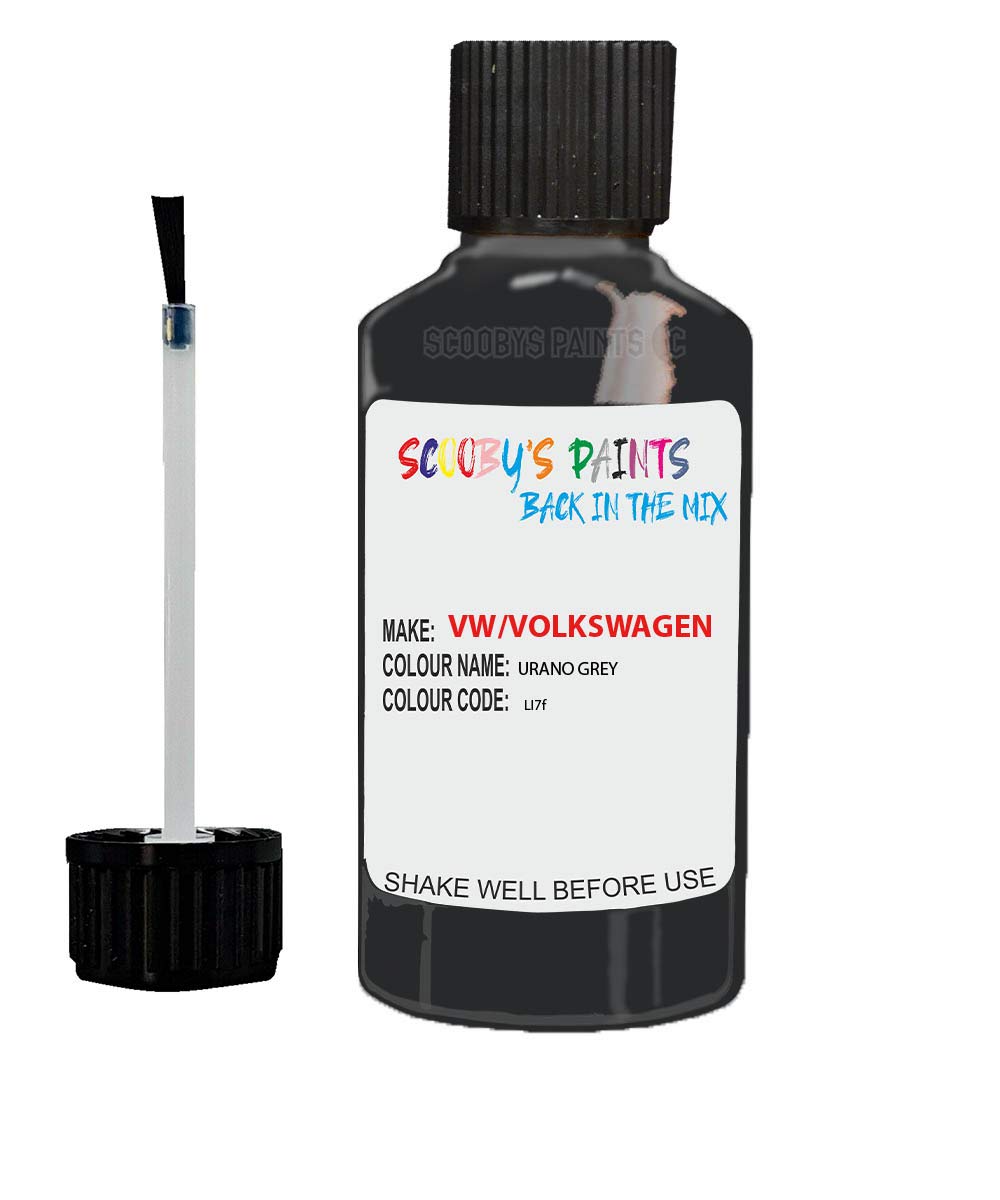 Irish Charm Plaques Grey Scobby Paints Car Scratch Repair Touch Up Paint 30Ml Compatible With Vw Urano Li7f/I7f/L17f
