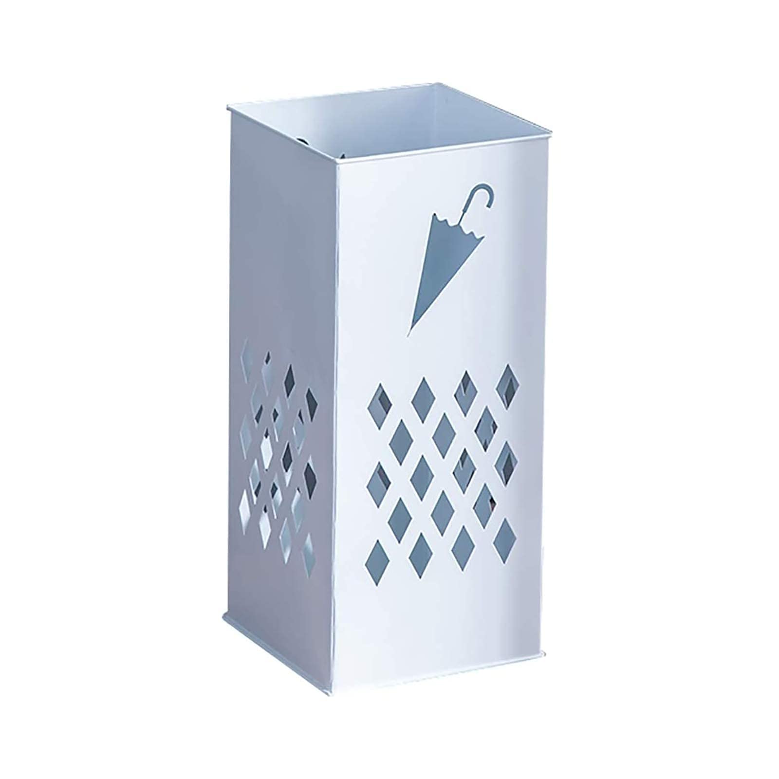 Porte-parapluie en métal avec bac pour éviter les sols glissants au bureau et à la maison