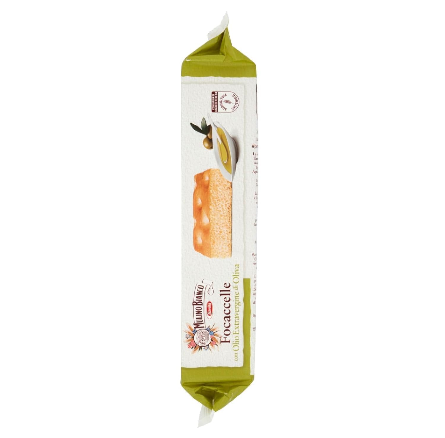 Italian Gourmet Bundle Focaccelle Mulino Bianco 9 x 198 g – Snacks italiens moelleux à l’huile d’olive, idéal apéritif, goûter, lunch box, pique-nique, en-cas salé, à partager + Italian Gourmet Polpa