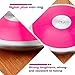 Wettarn 1 Pcs Discus, Man Women Discus Track and Field Discuses Track and Field Equipment (1.6 kg,Pink)