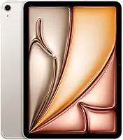 Apple 2025 iPad Air de 11 polegadas (Wi-Fi + Cellular, 128 GB) - Luz das estrelas (M3)