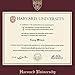 M. LA HART Harvard University Diploma Frame, the Fidelitas