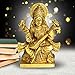 Reiki Crystal Products Brass Saraswati Idols for Pooja Room Religious Hindu Goddess Brass Maa Murti Statue Goddess Puja Decor