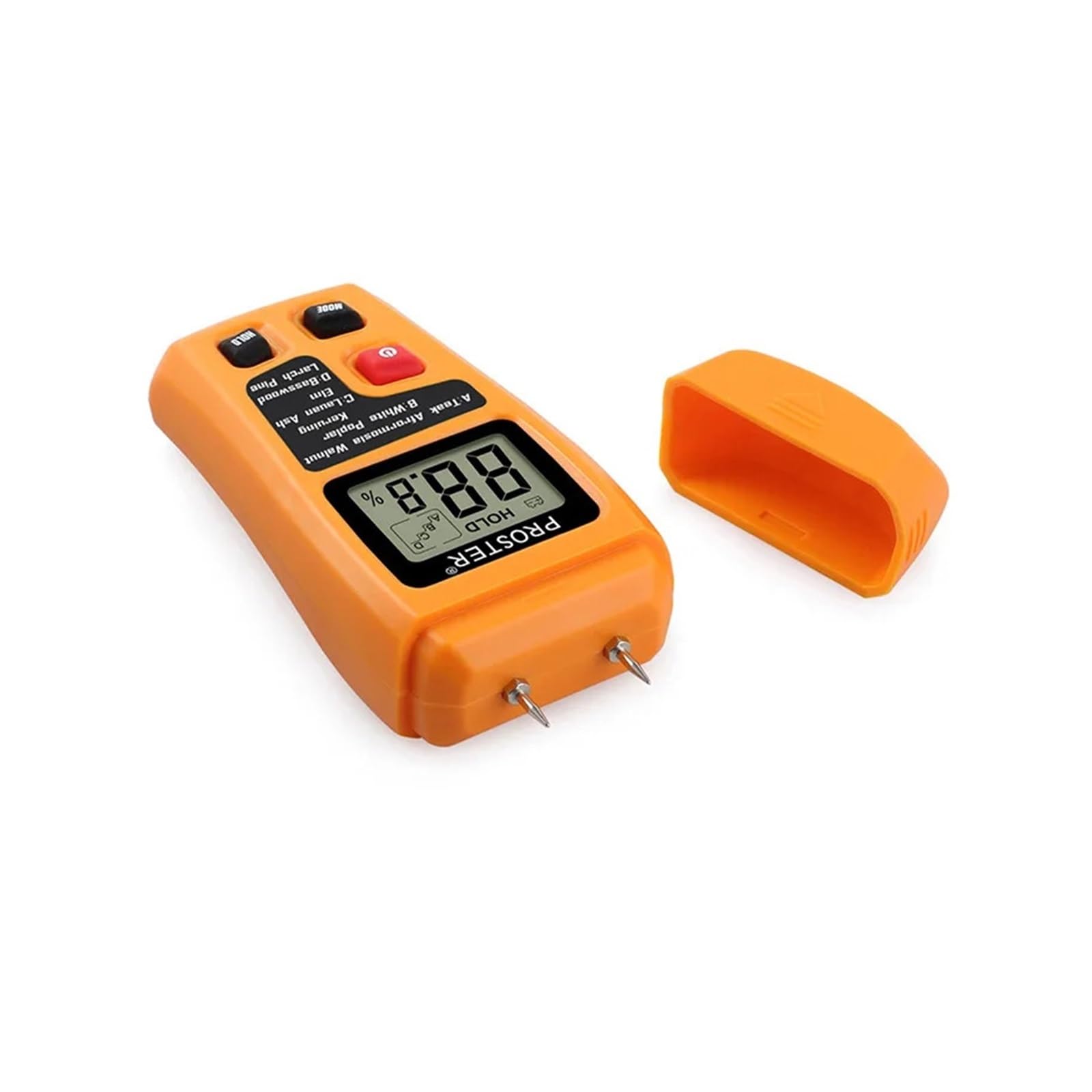 JVDDI Wood Moisture Meter Wood Hygrometer Wall Moisture Meter Wood Moisture Meter Carton Paper(Groen)